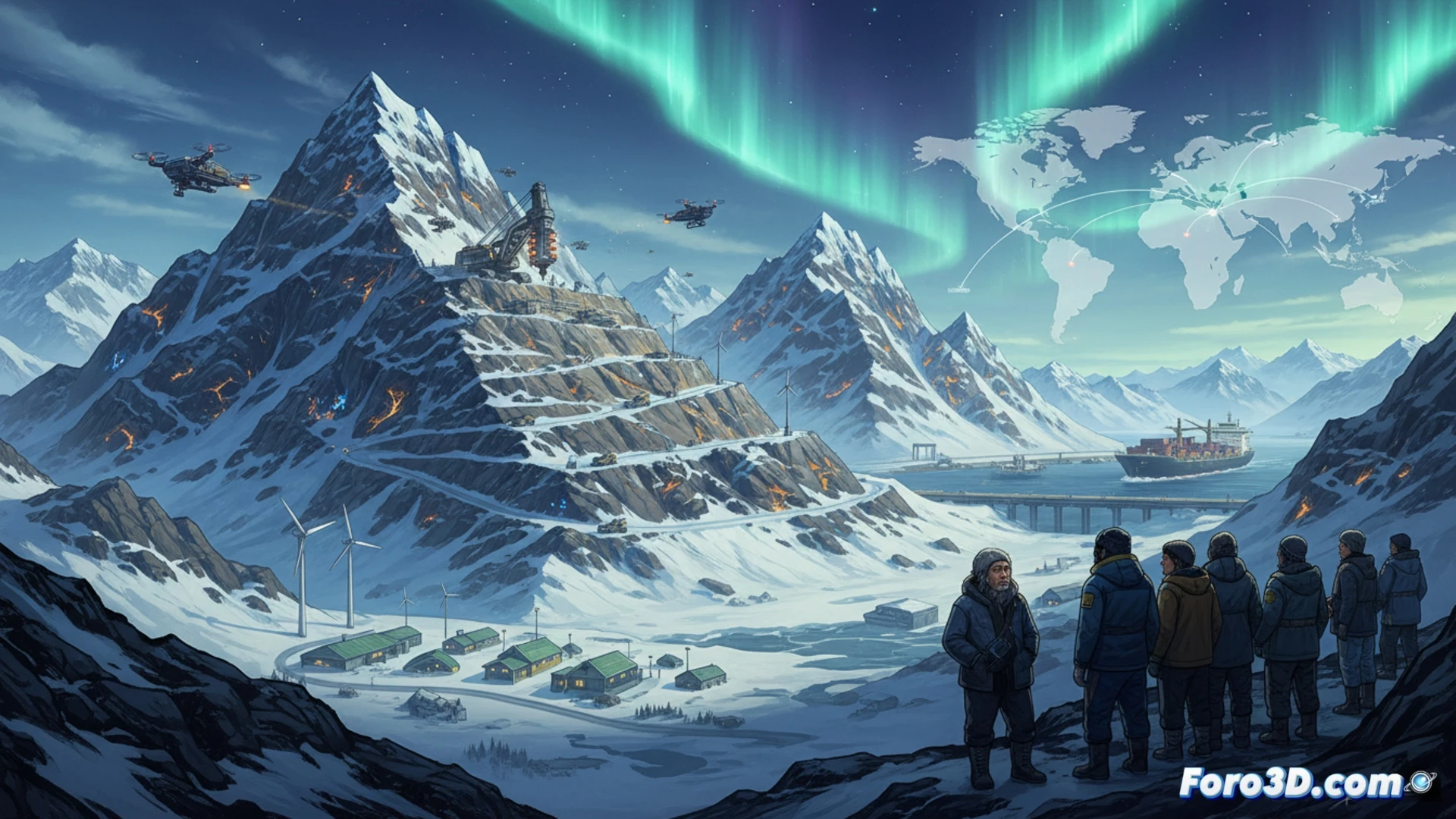 Groenlandia, el nuevo tablero geopolítico de las tierras raras