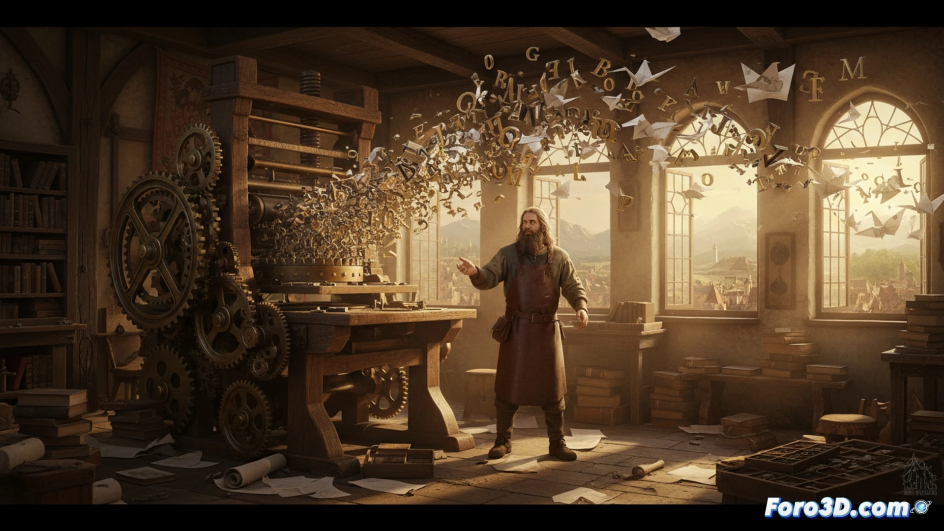 Gutenberg: La forja de las mil voces en una película 3D