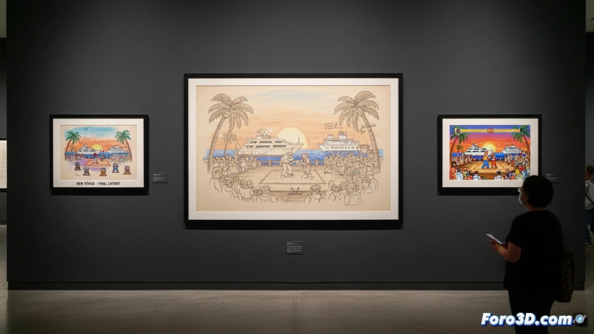 Have a Look at these Street Fighter 2 Original Level Designs