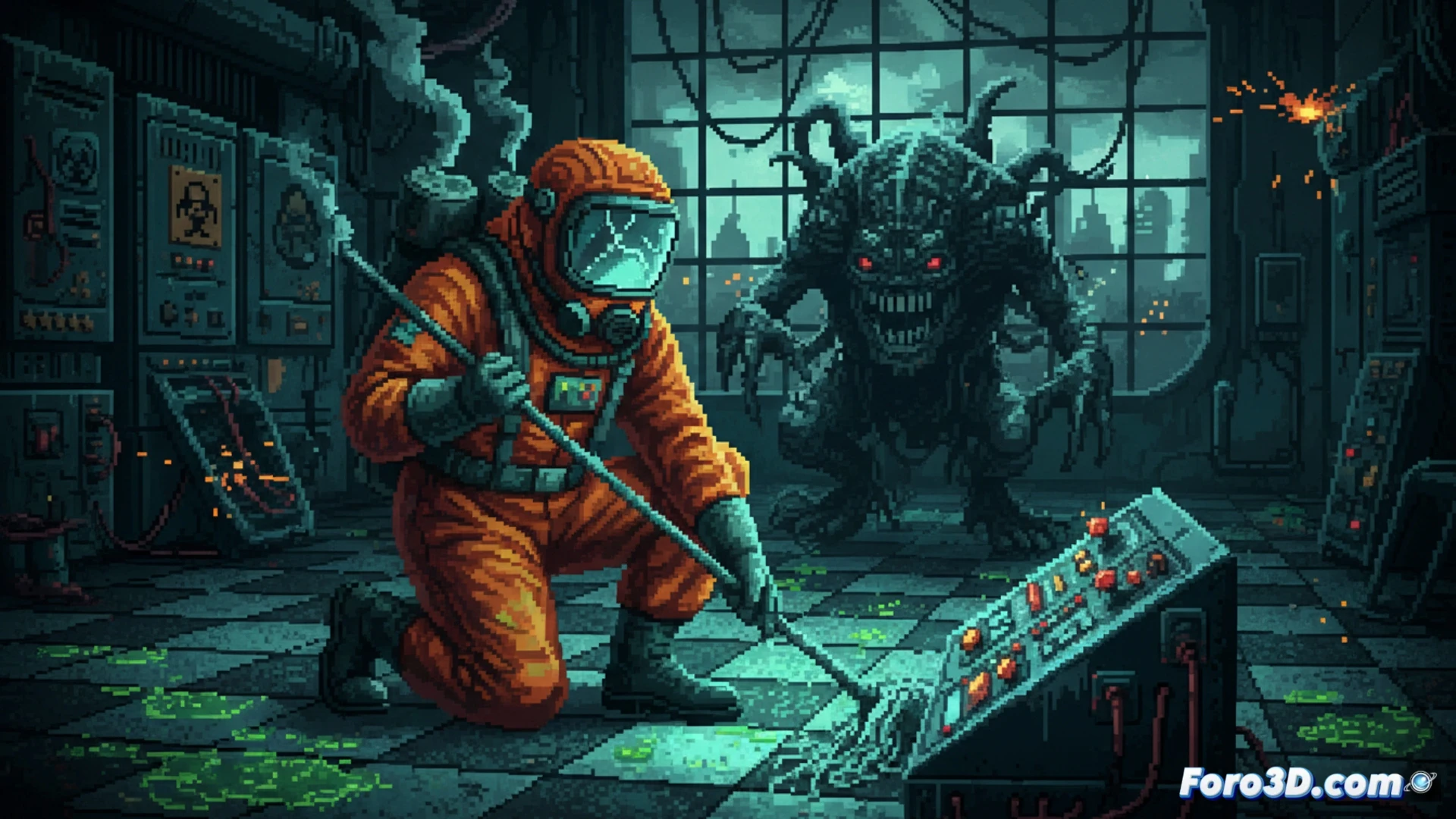 Hazard Pay: Análisis de un indie que mezcla puzles, terror y pixel art