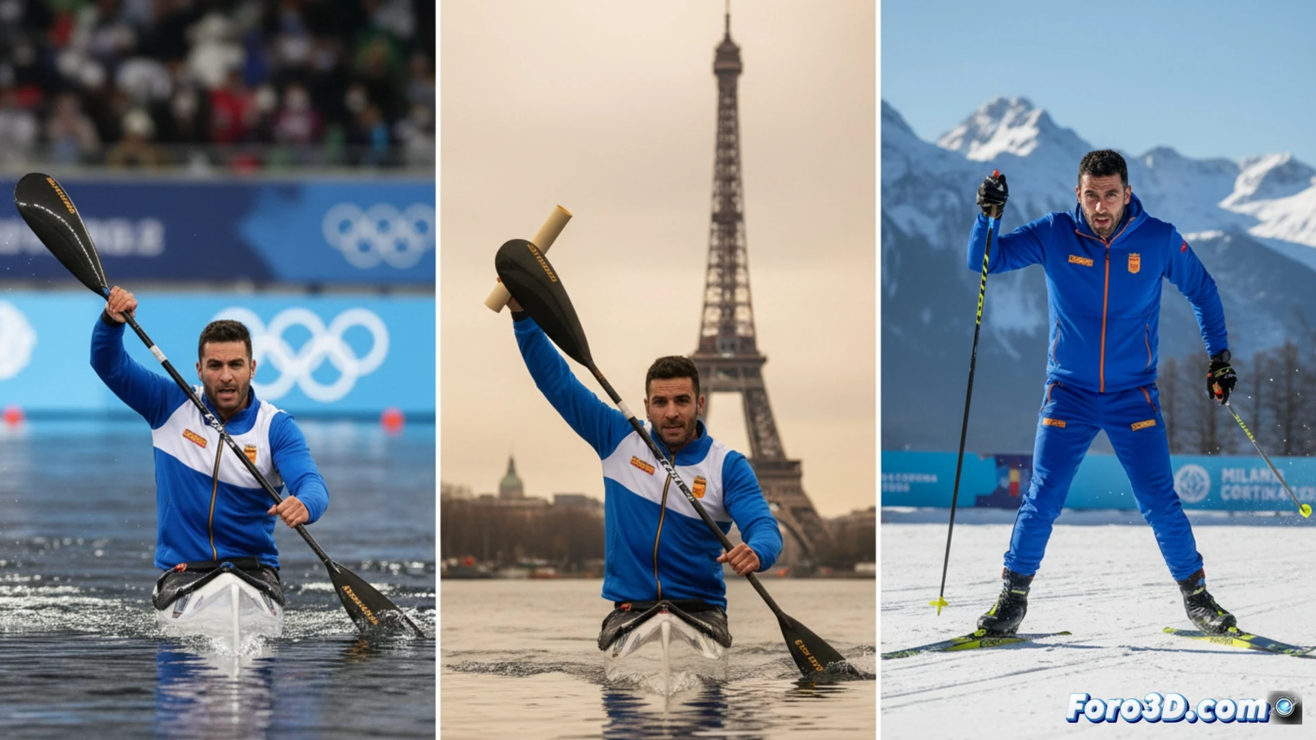 Higinio Rivero, de Tokio a Milán-Cortina en tres deportes paralímpicos