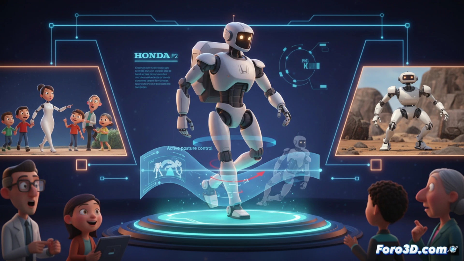 Honda P2: El hito de control dinámico que revolucionó la robótica bípeda