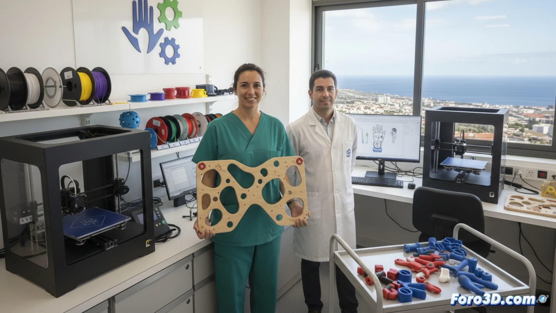Hospital reduce 97.6% costes en terapia de mano con impresión 3D