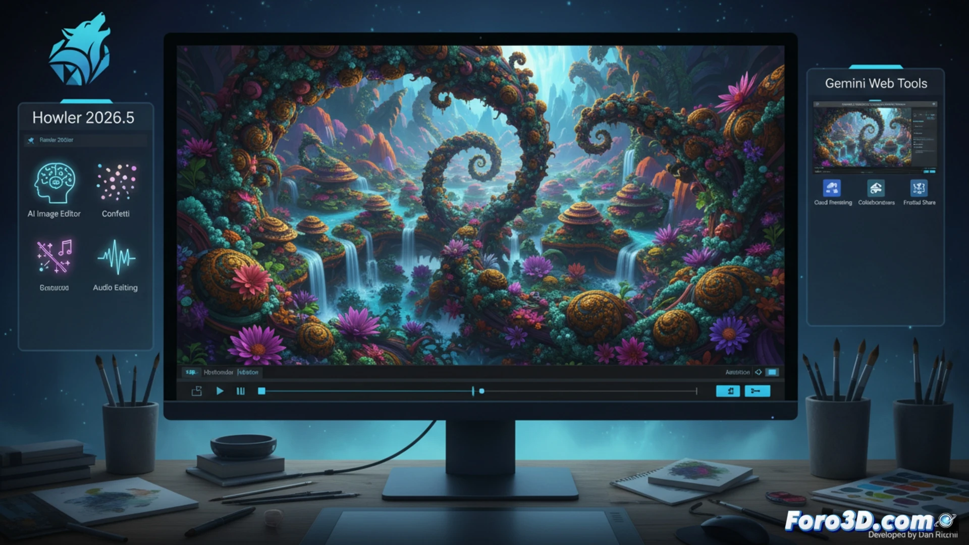 Howler 2026.5: Generación Procedimental de Paisajes para Videojuegos