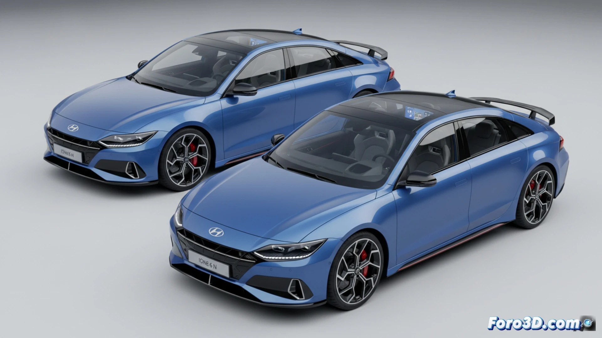 Hyundai IONIQ 6 N: Análisis 3D de un Sedán Eléctrico Deportivo