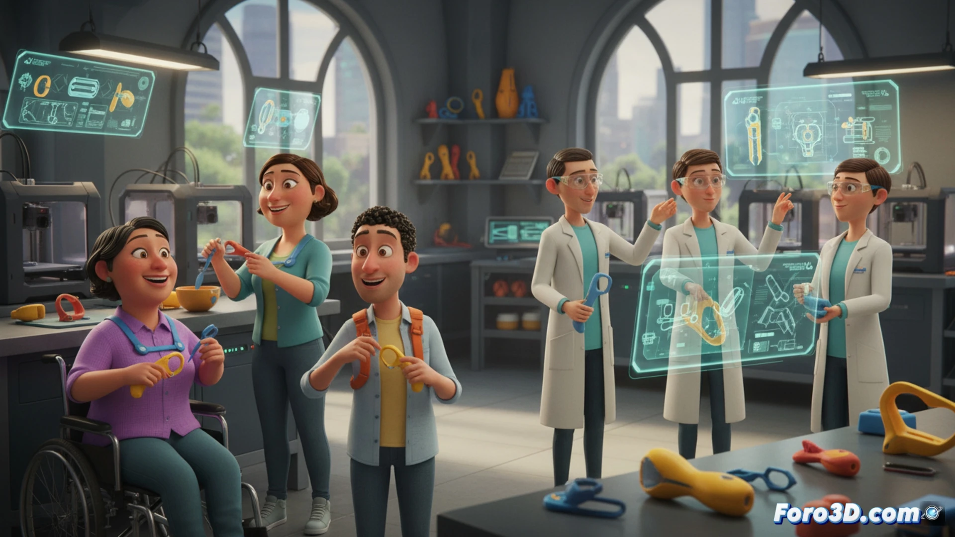 Impresión 3D para la autonomía: 18 herramientas personalizadas