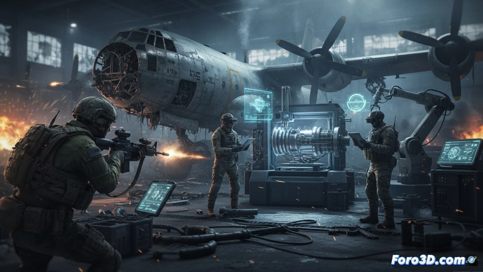 Impresión 3D y IA para mantener aviones históricos operativos