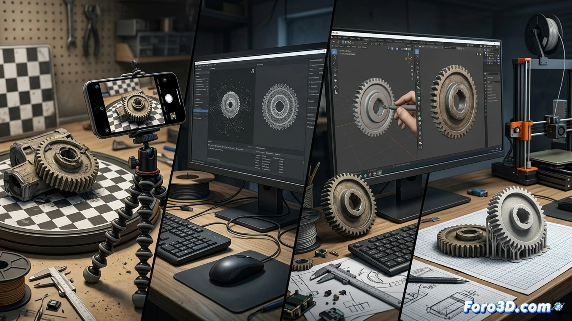 Ingeniería inversa low-cost: digitaliza objetos con tu móvil