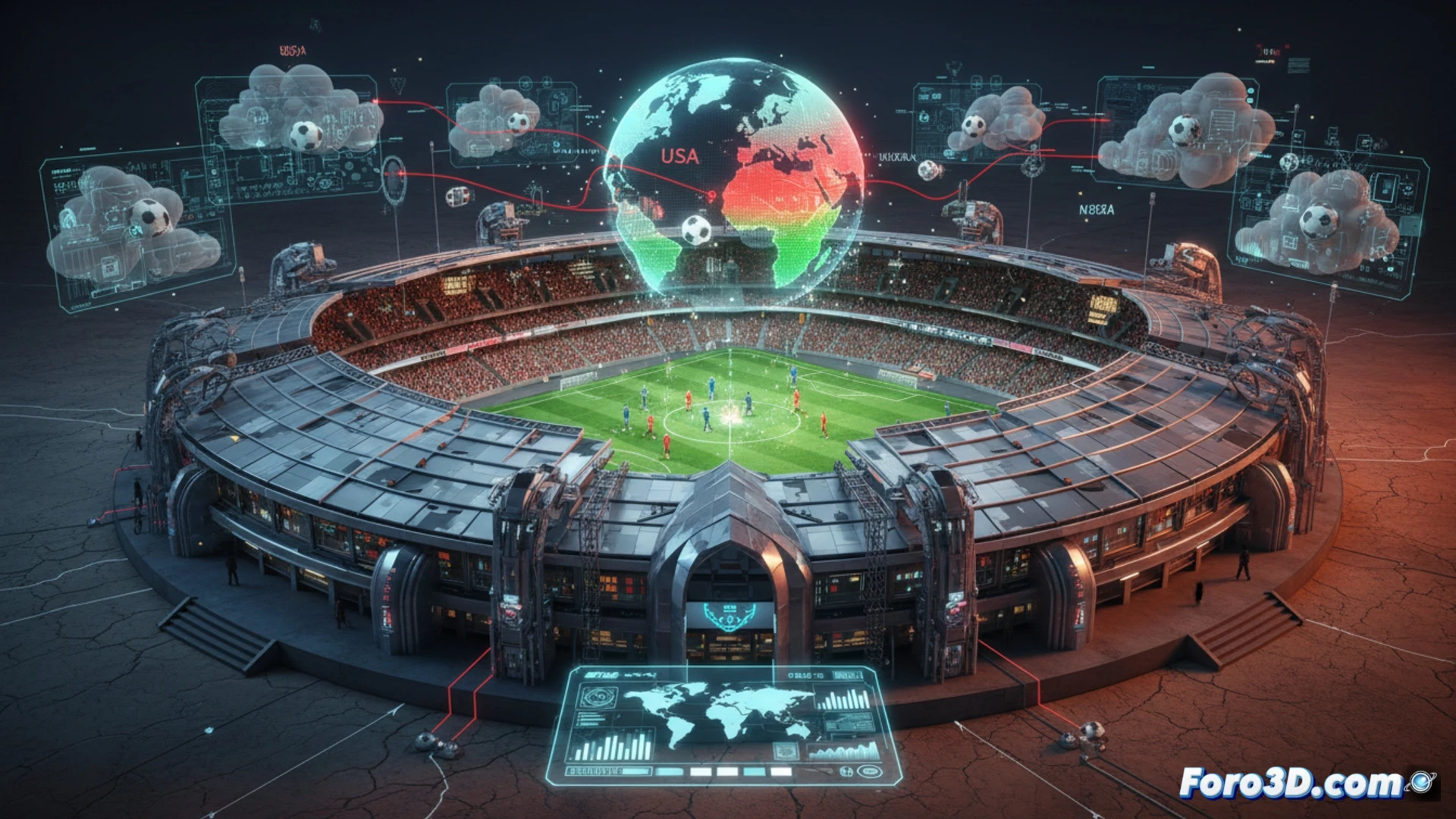 Irán 2026: Crisis Geopolítica y Simulación 3D de un Mundial Incierto