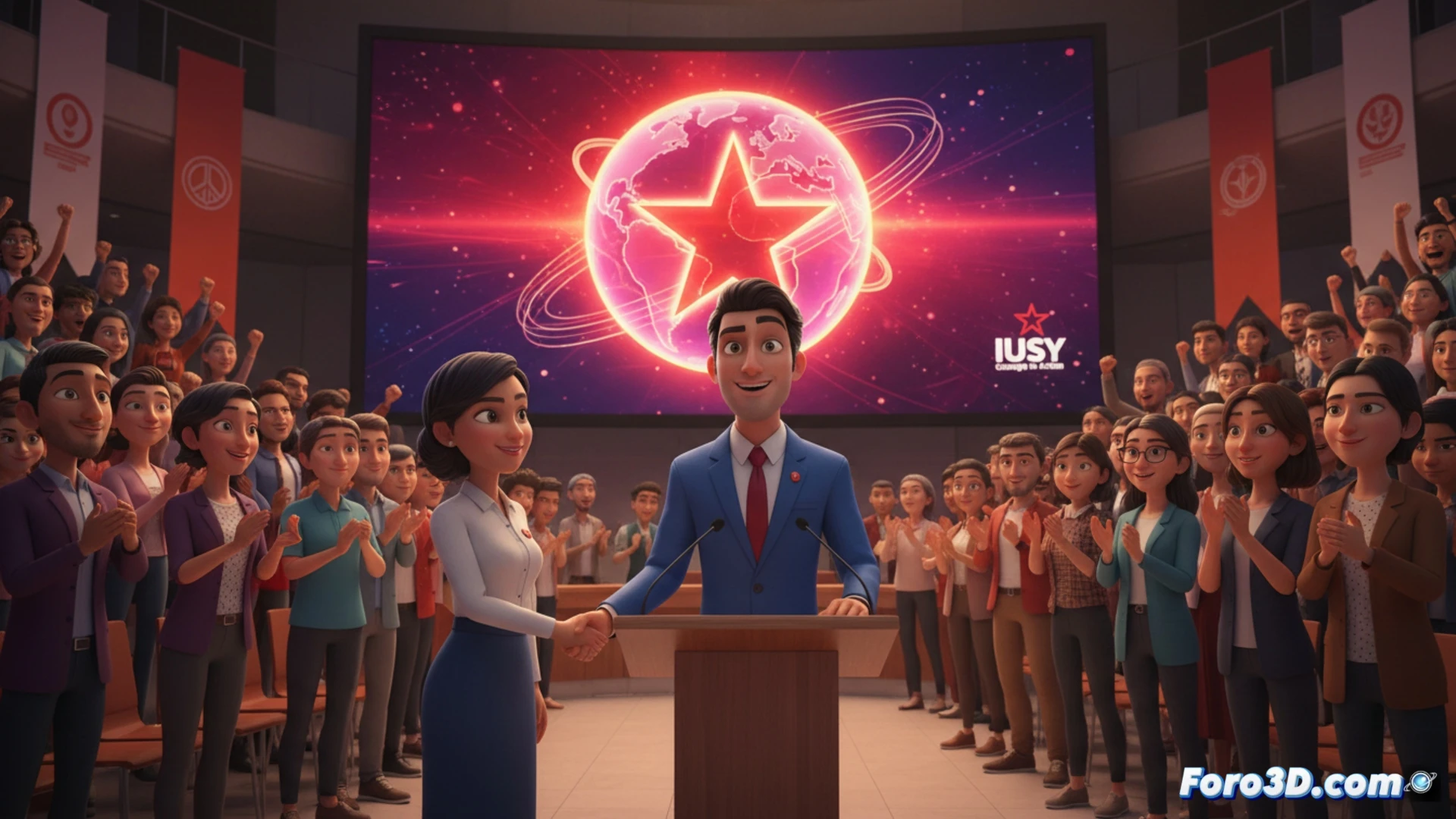 IUSY y la política 3D: visualizar la democracia juvenil global