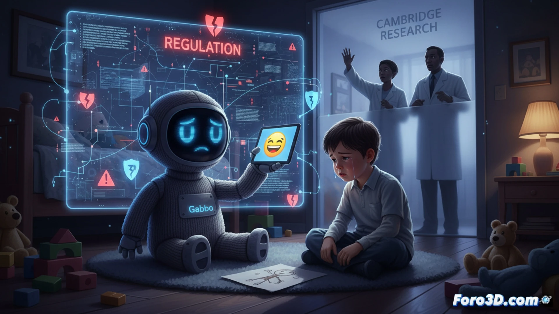 Juguetes con IA: riesgos en la interacción con niños y necesidad de regulación