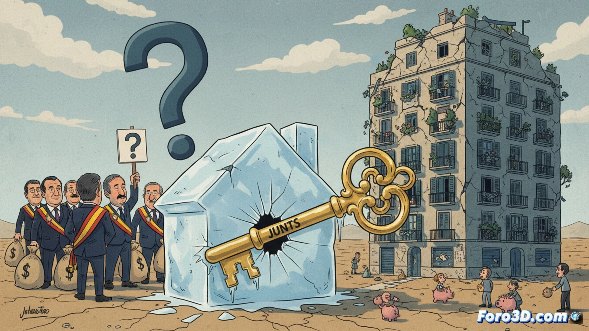 Junts rechaza la congelación del alquiler: ¿Cataluña sin problemas de vivienda?