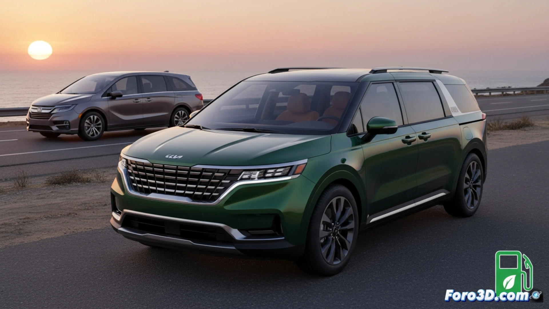 Kia Carnival 2026 Híbrido: Análisis 3D de su Diseño y Eficiencia
