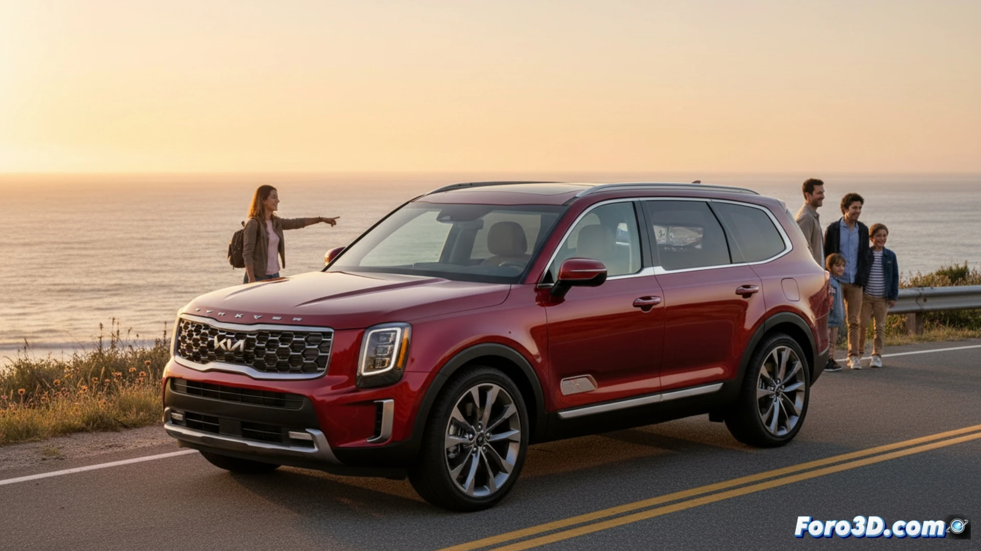 Kia Telluride 2027: rediseño y nuevos motores para el SUV familiar