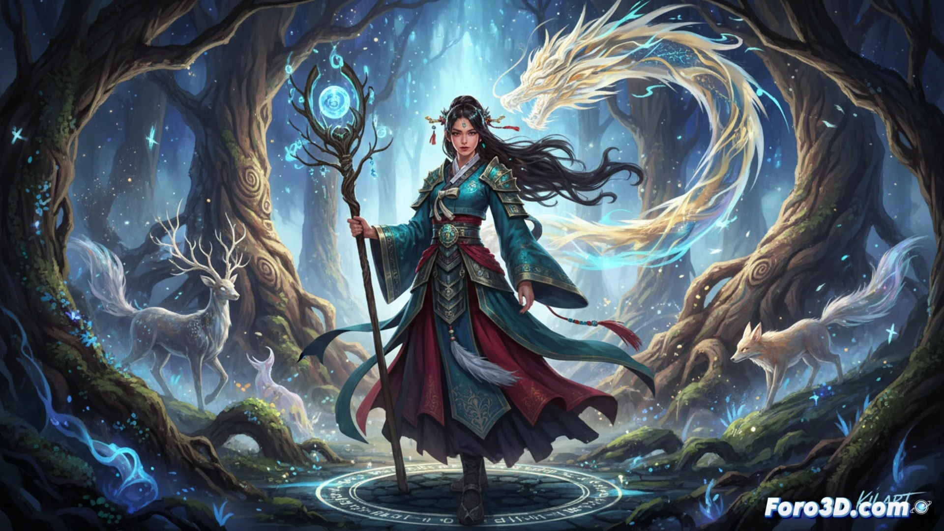 Kilart: la fusión fantástica y espiritual en la ilustración digital