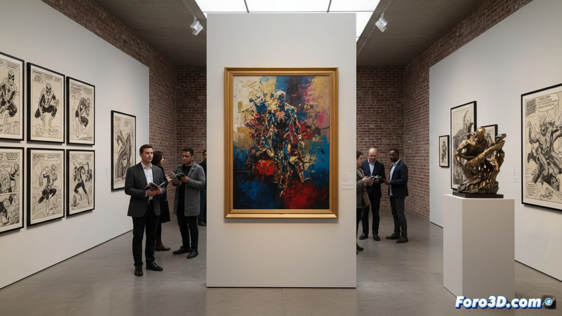 Klaus Janson: del cómic a la galería, una lección de evolución