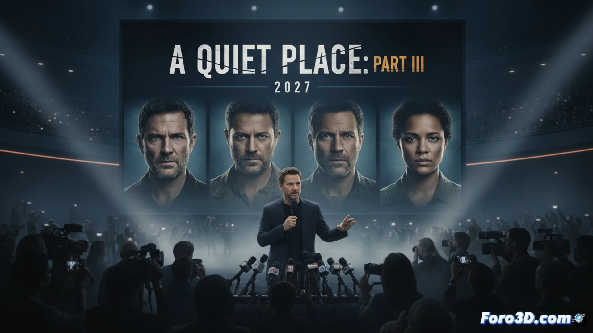 Krasinski anuncia el reparto de 'A Quiet Place: Part III' para 2027