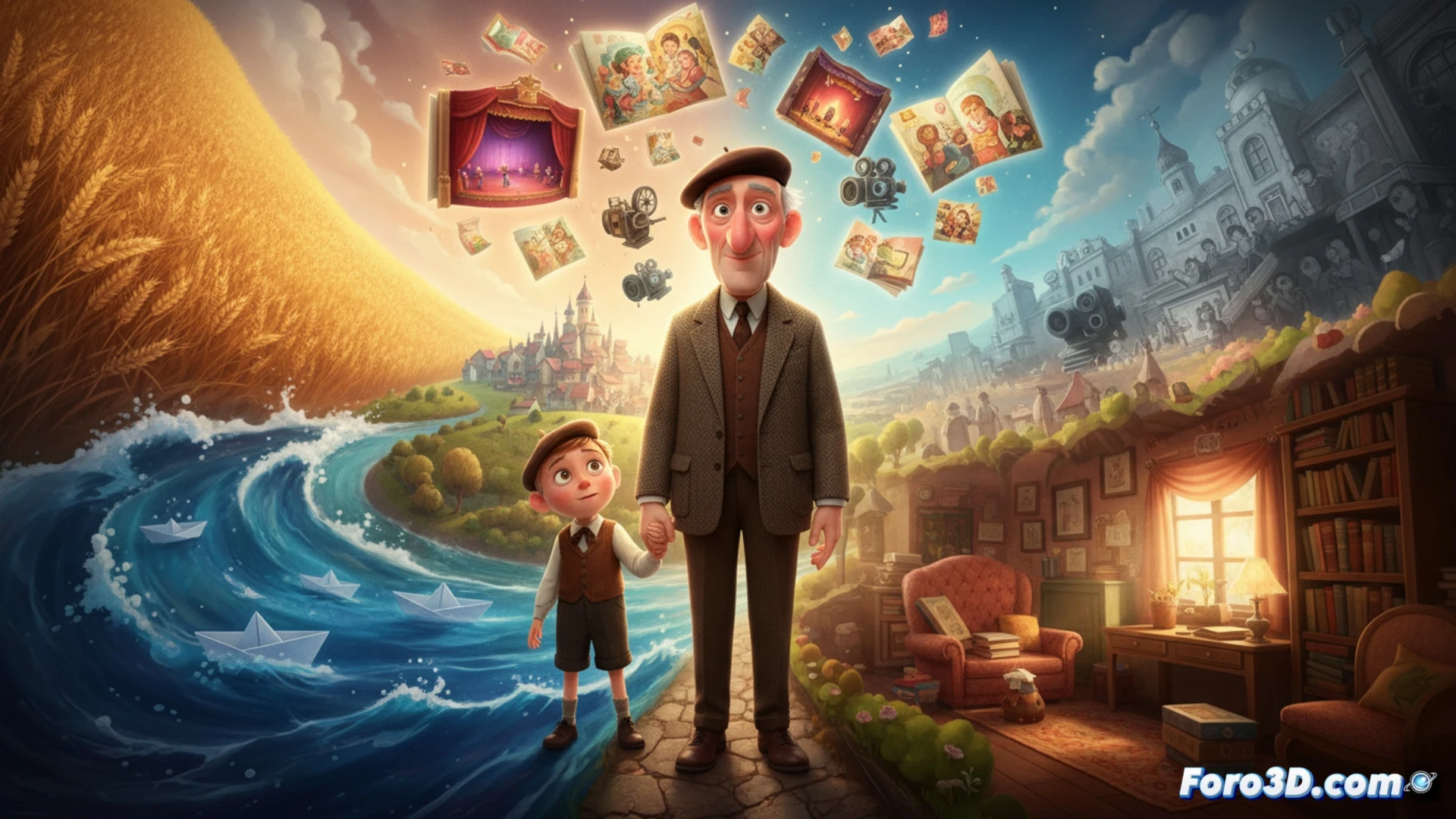 La animación como herramienta narrativa en Una Vida Magnífica