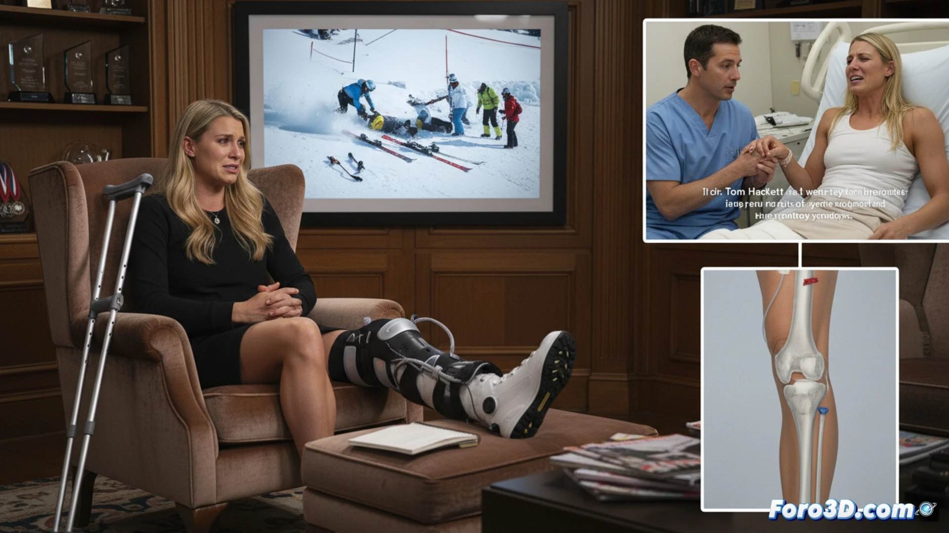 La caída de Vonn y el poder de la tecnología 3D en lesiones