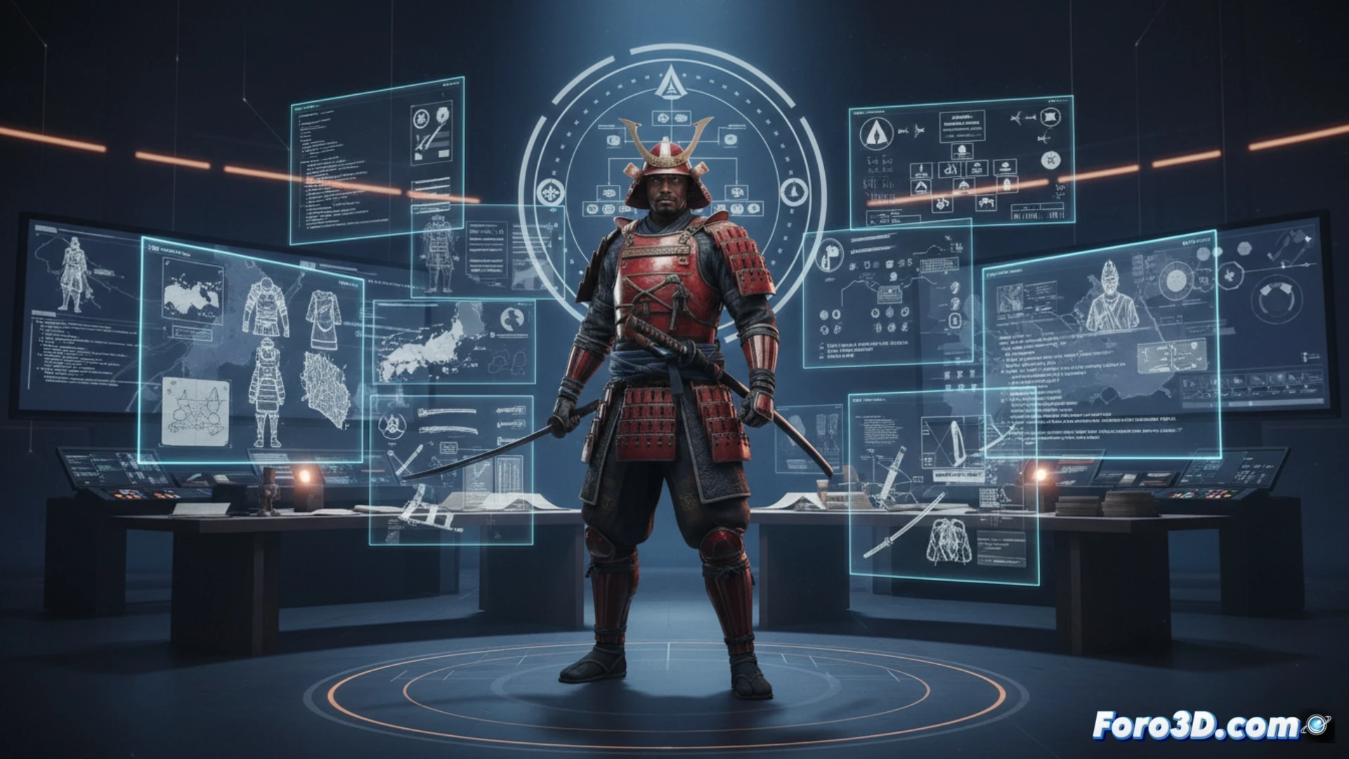 La construcción de Yasuke en Assassin's Creed Shadows