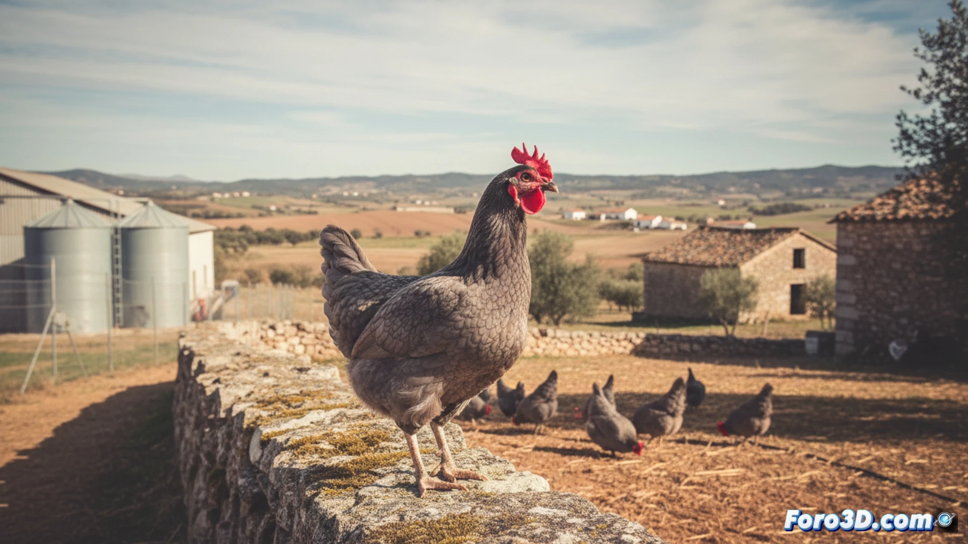 La gallina azul extremeña y el reto de conservar razas autóctonas