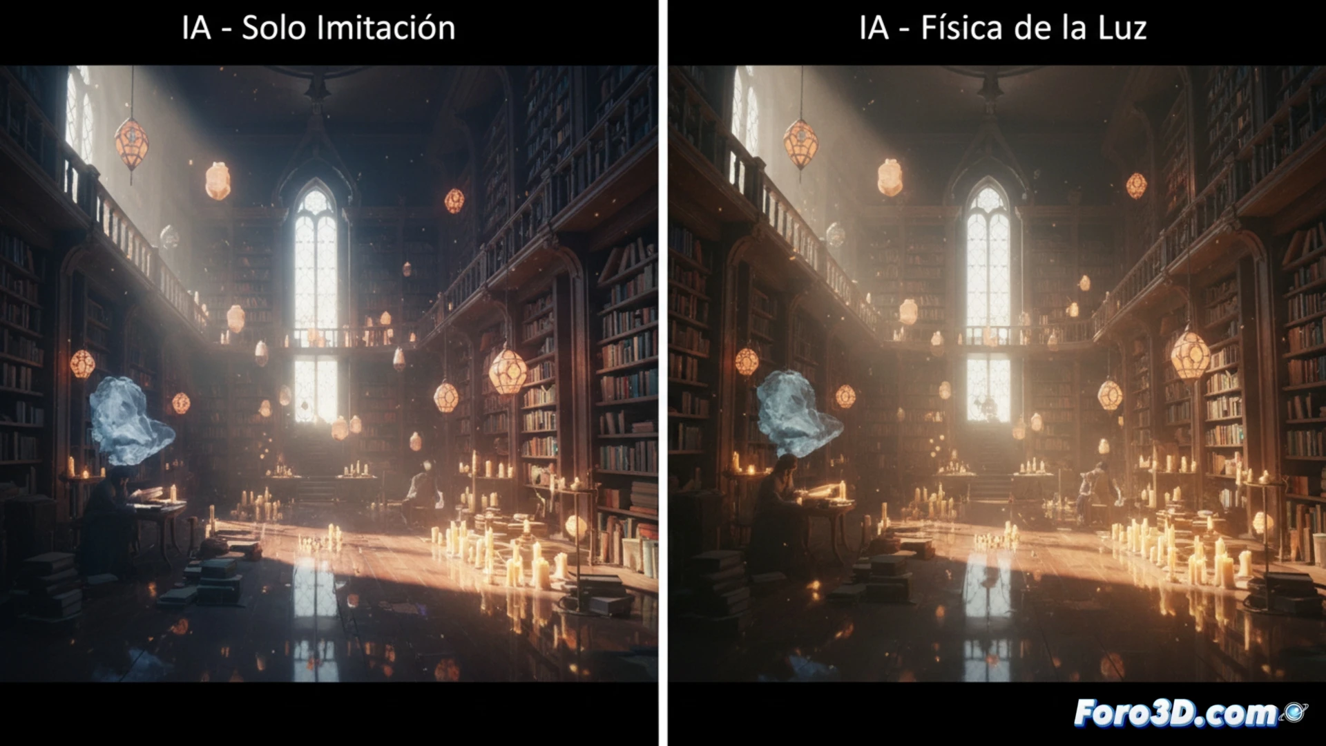La iluminación con IA necesita física, no solo imitación