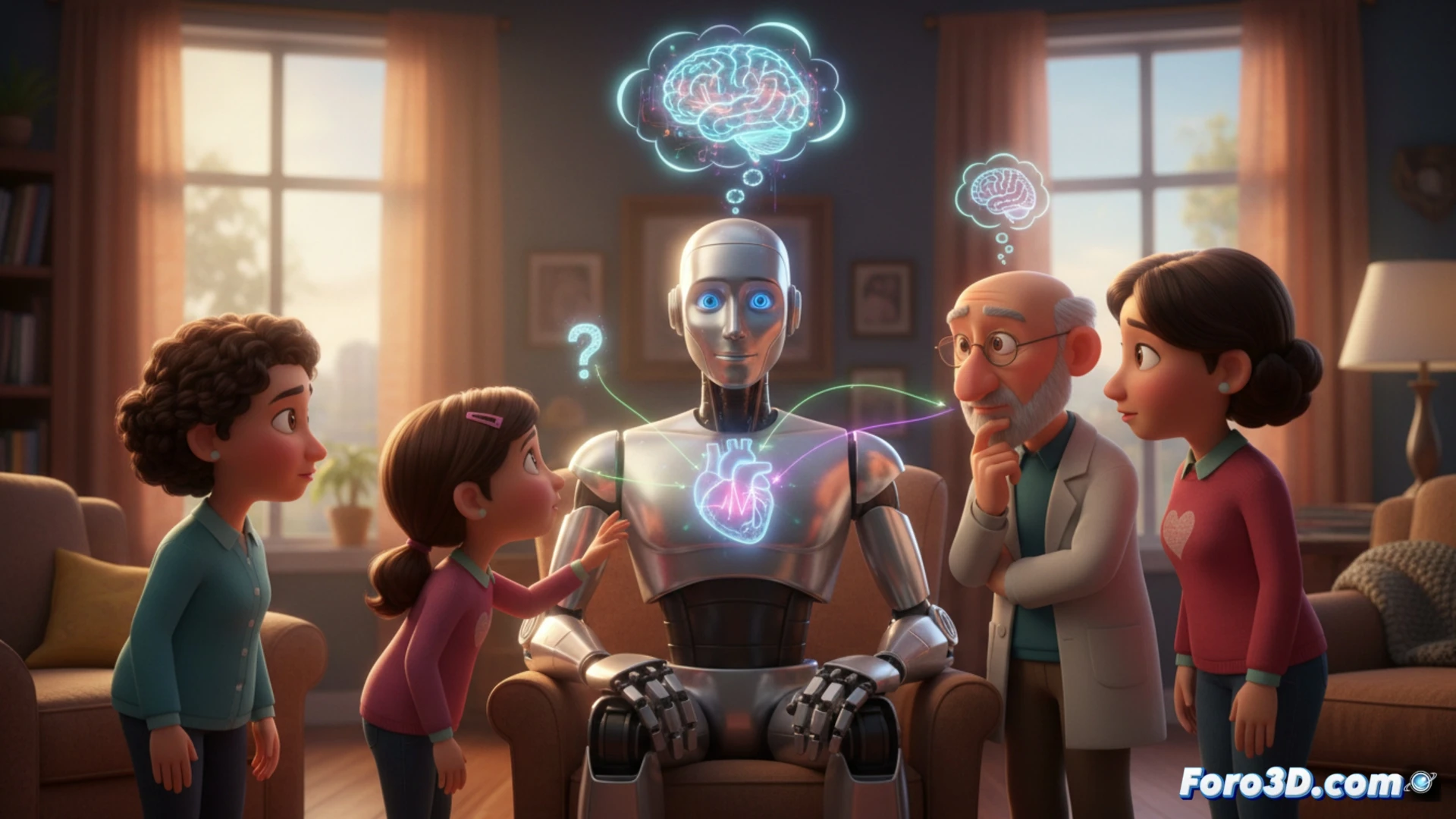 La ilusión de la mente en la IA y el realismo 3D