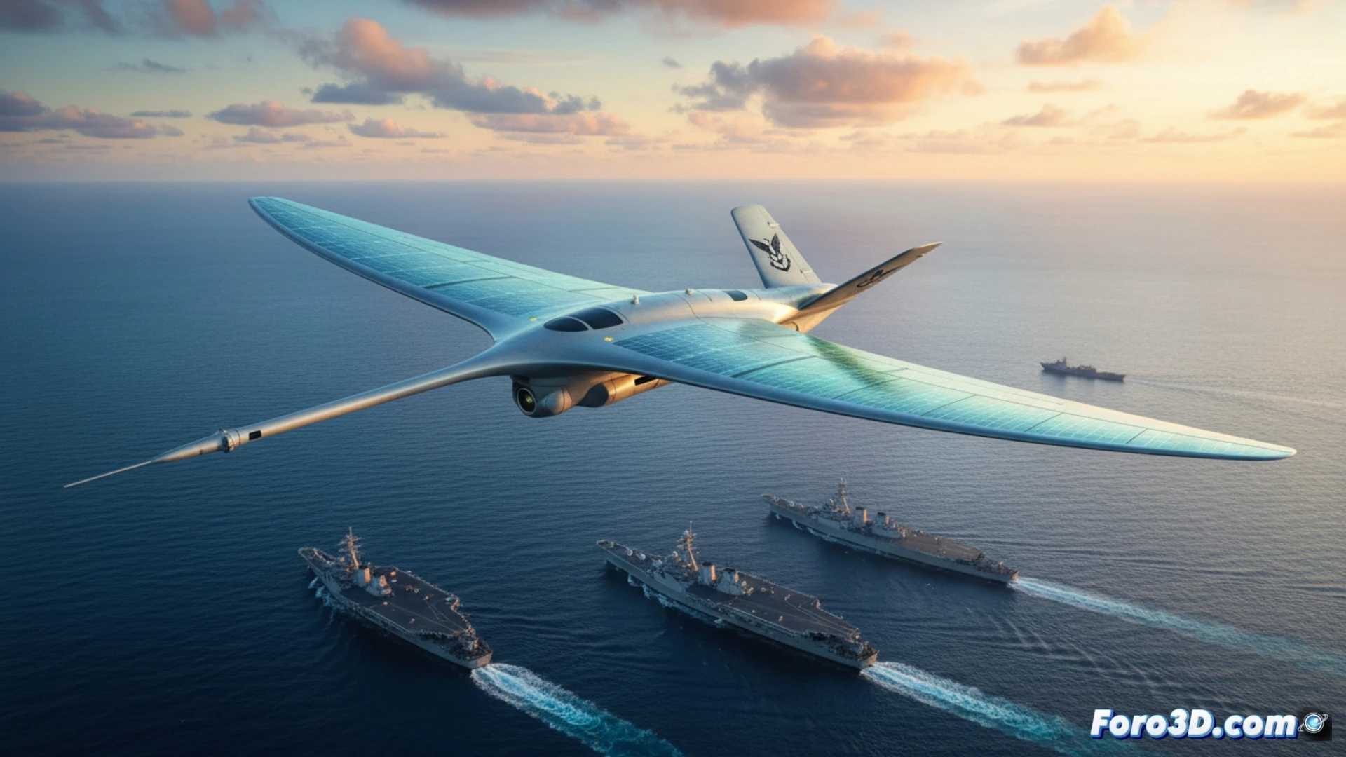 La Marina de EE.UU. despliega el dron solar Lightfish para vigilancia marítima