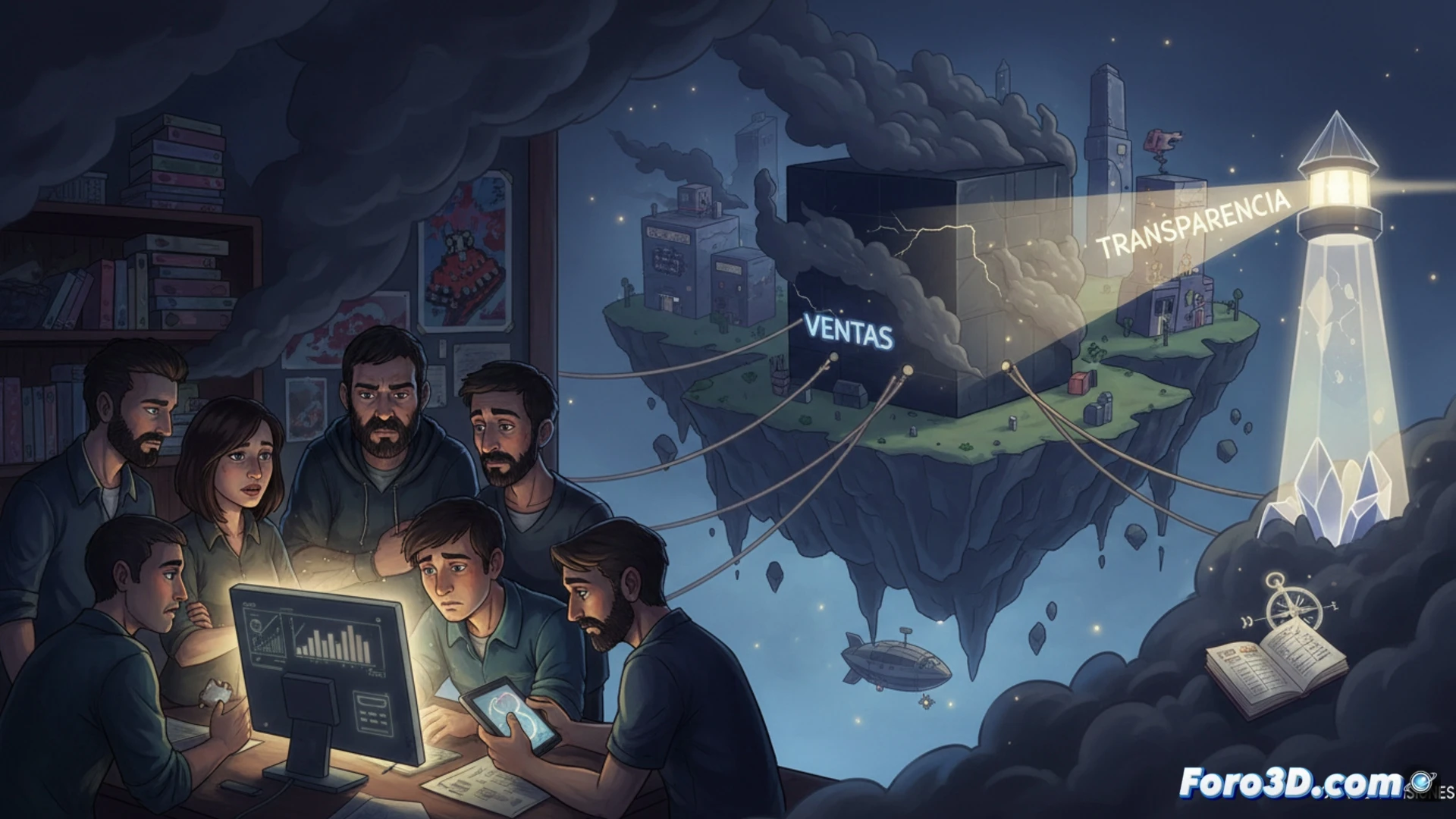 La opacidad en ventas lastra industrias creativas como videojuegos