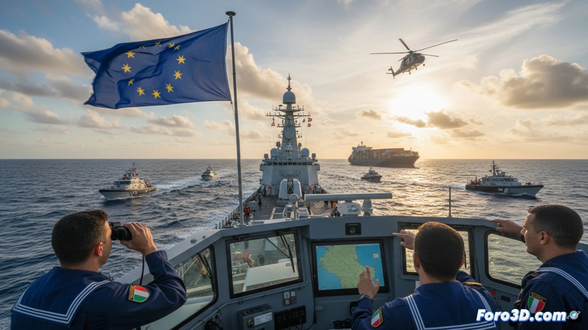 La UE evalúa reforzar la misión naval Aspides en el Mar Rojo
