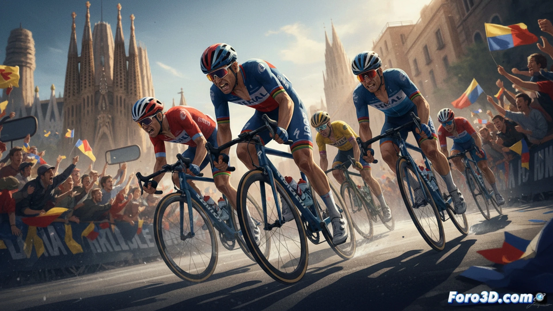 La Volta en 3D: Modelando el espectáculo urbano de Barcelona 2026