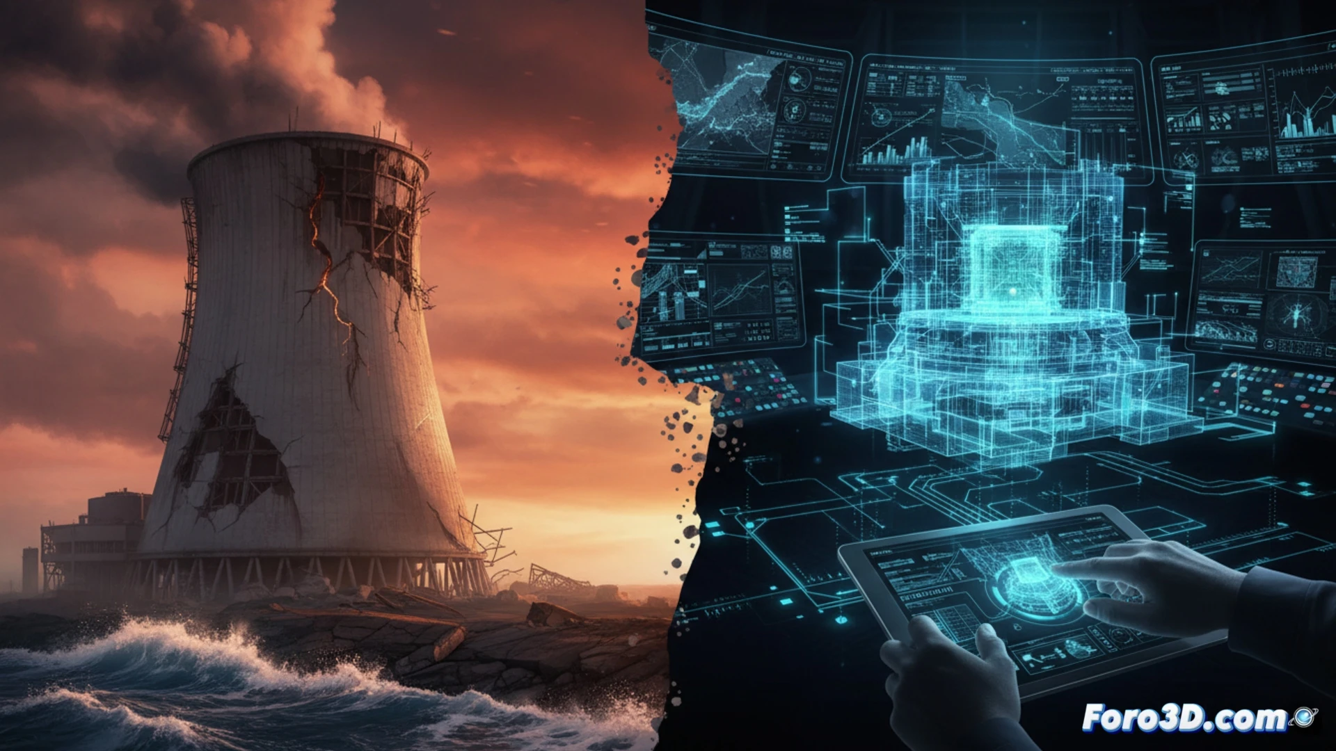 Lecciones nucleares: del desastre a la simulación 3D