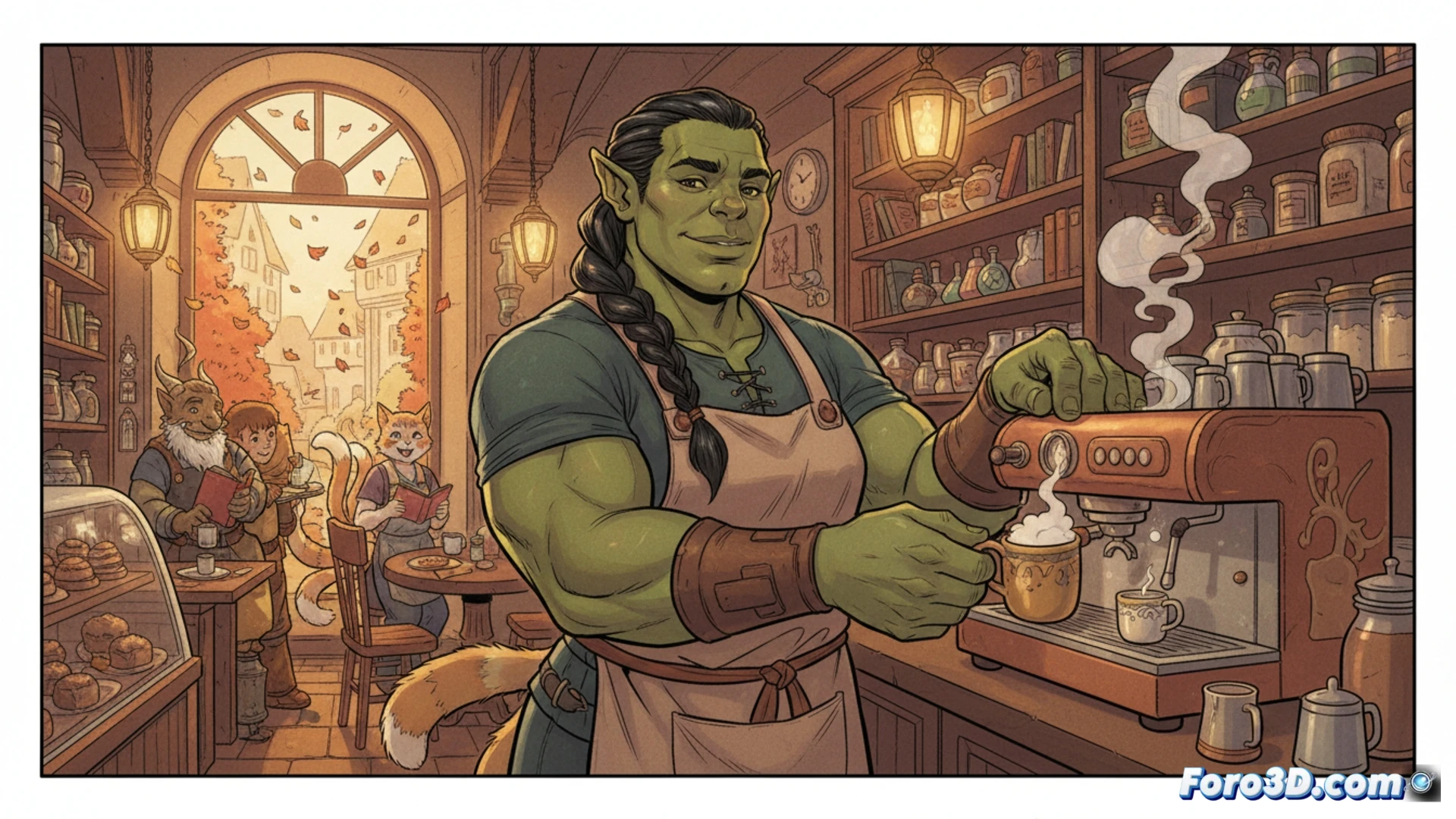 Legends & Lattes salta al cómic en una edición gráfica