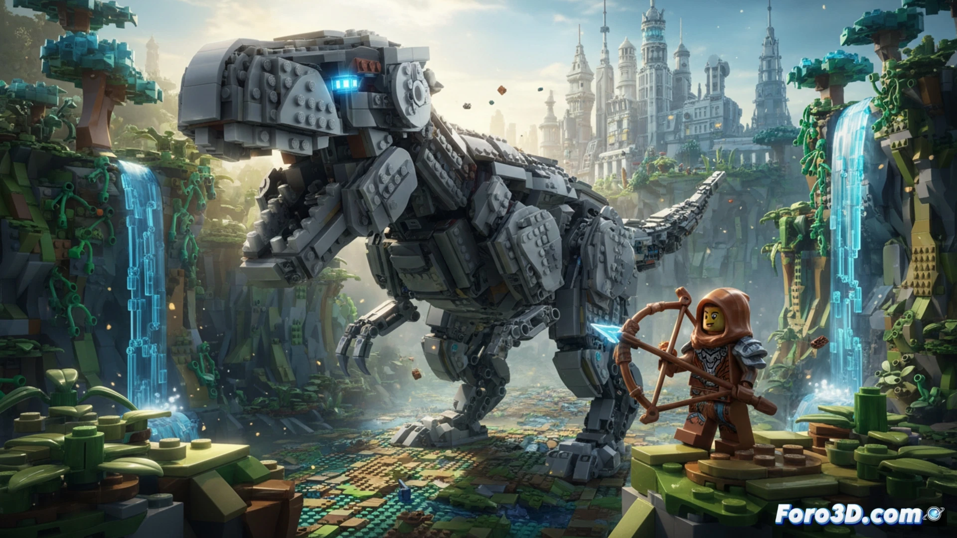 Lego Horizon Adventures: Fotorrealismo en Juguete con UE5 y Houdini