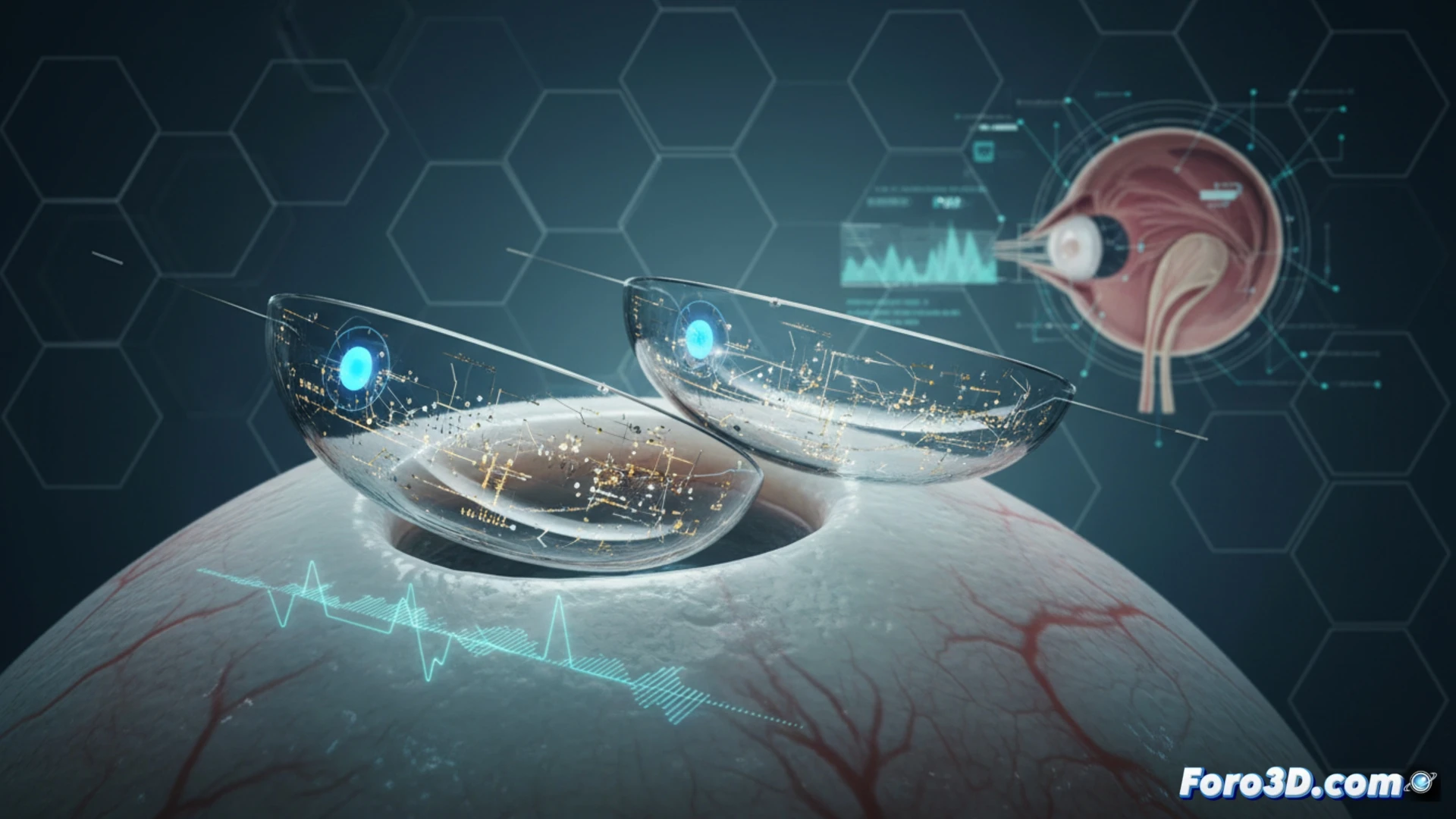 Lentes de contacto inteligentes para monitorizar el glaucoma