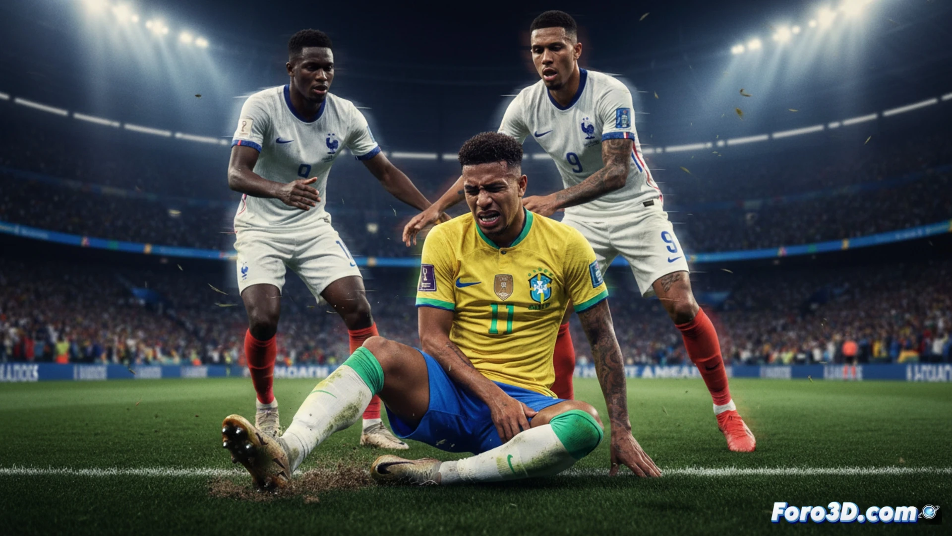 Lesión de Raphinha: Análisis con Tecnología 3D