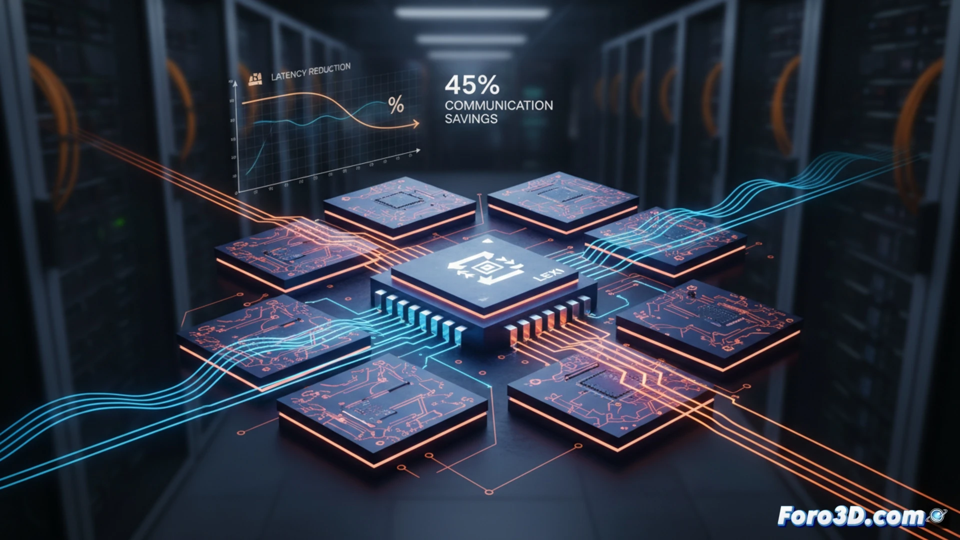 LEXI: Compresión de Exponentes para Reducir Latencia en LLMs sobre Chiplets