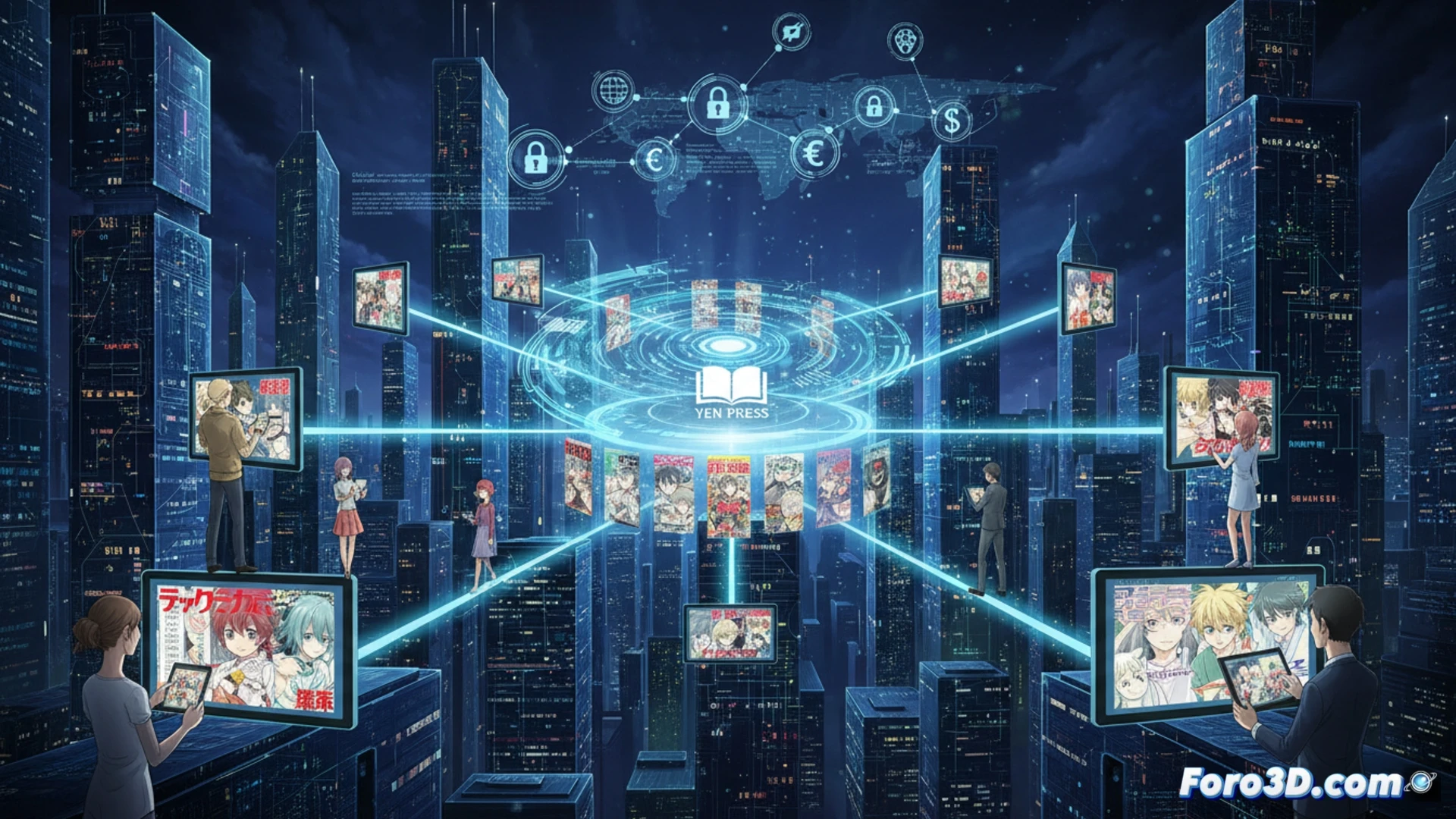 Licencias de manga: un caso de gestión de propiedad intelectual digital