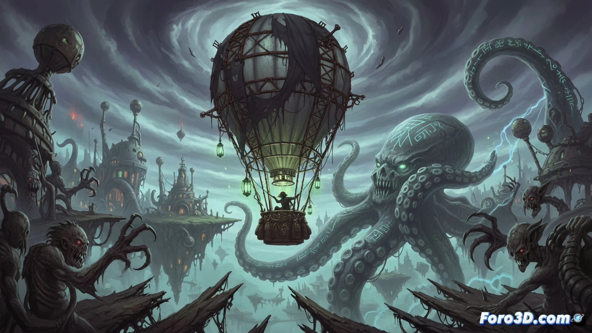 Making A Horror Game with a Hot Air Ballon and Failed Experiments