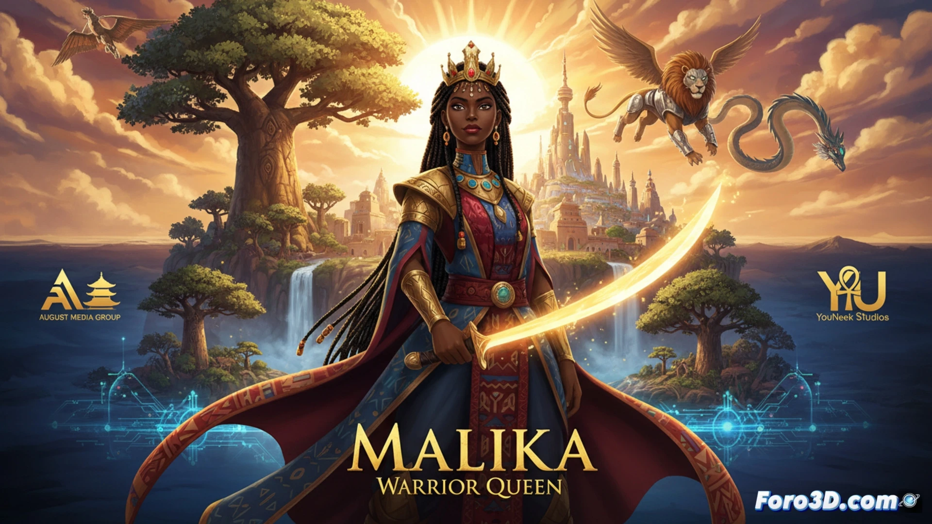 Malika: Warrior Queen, caso de estudio de producción animada global