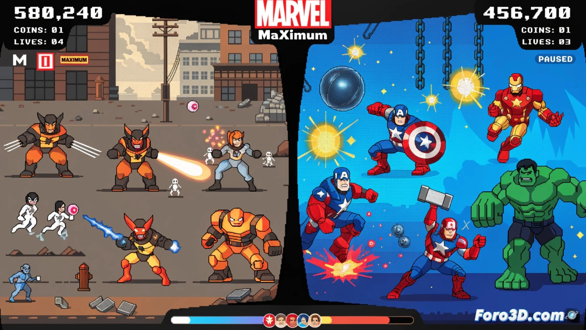 Marvel MaXimum: Análisis Técnico de una Colección Arcade
