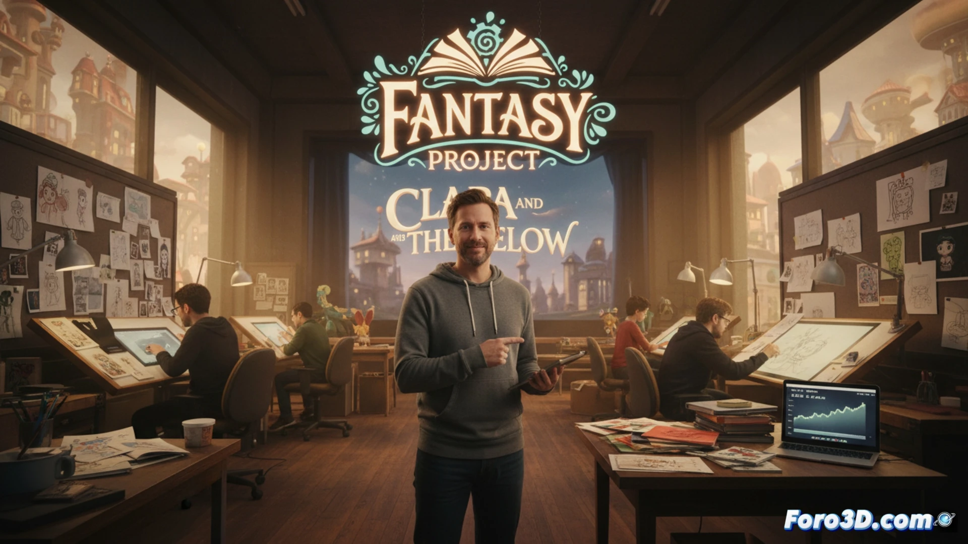 Matt Braly funda Fantasy Project para autoproducir su corto animado