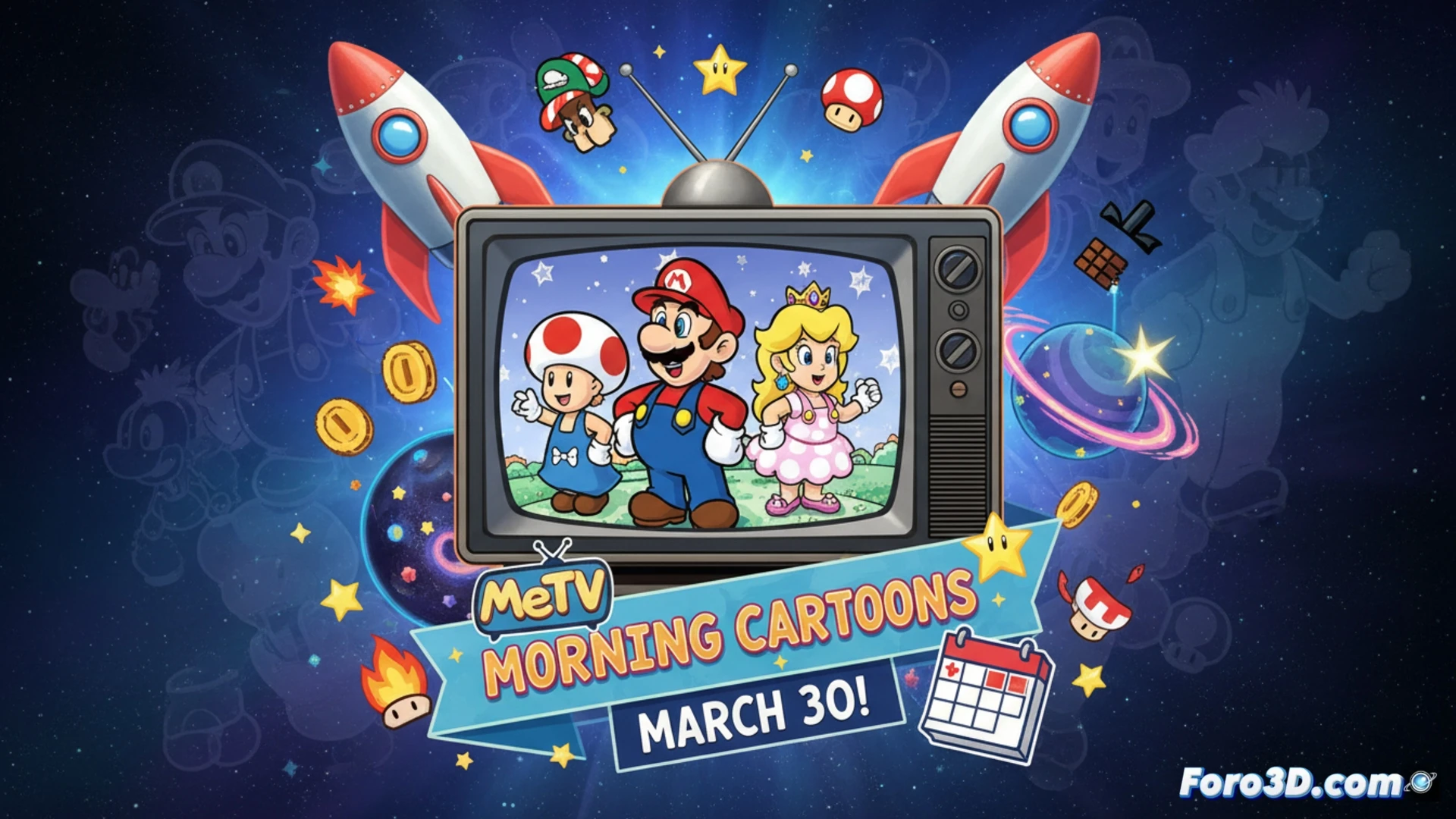 MeTV Toons añade The Super Mario Bros. Super Show! a su programación matutina