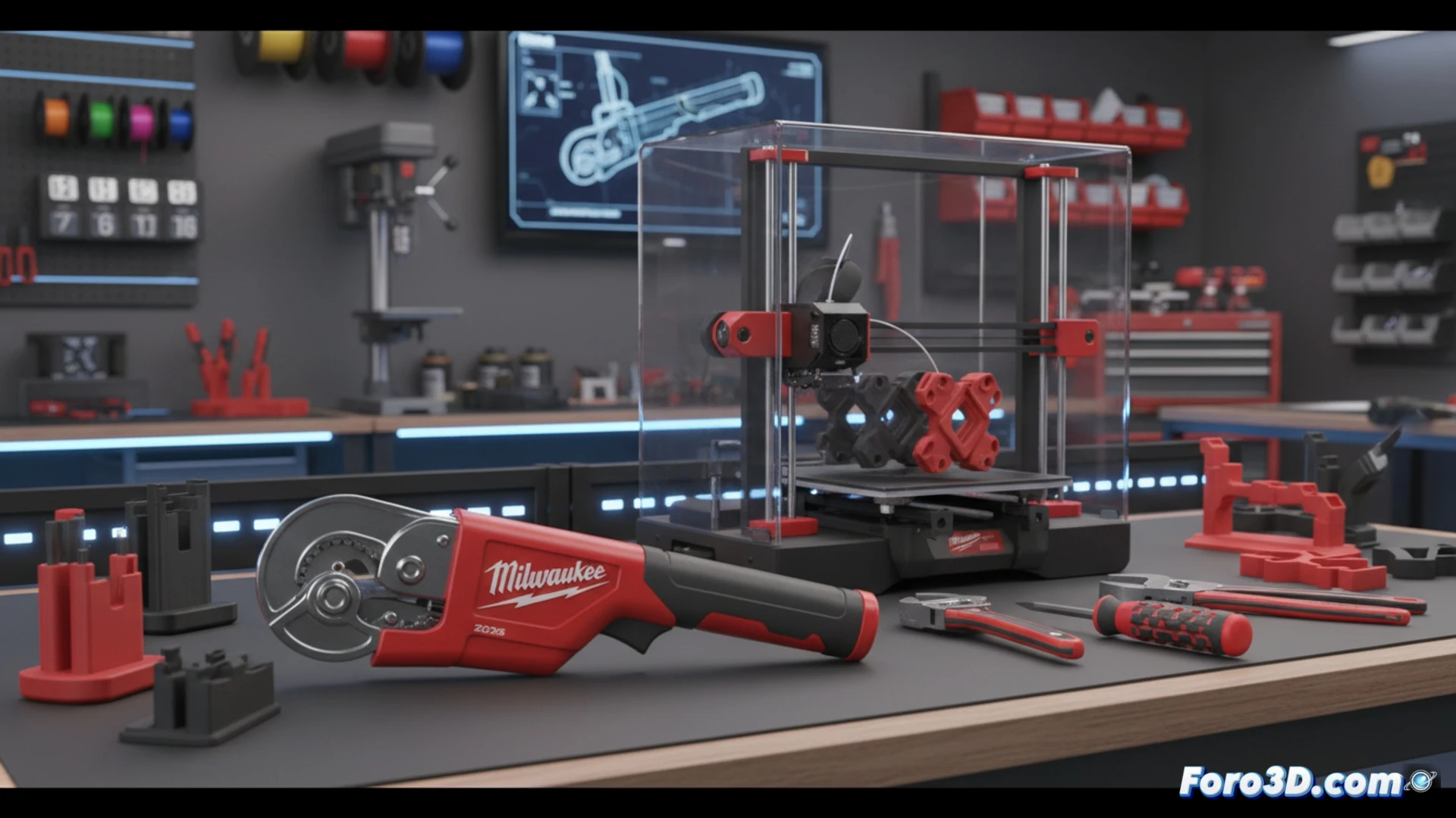 Milwaukee 2026: Herramientas manuales para el taller con impresión 3D