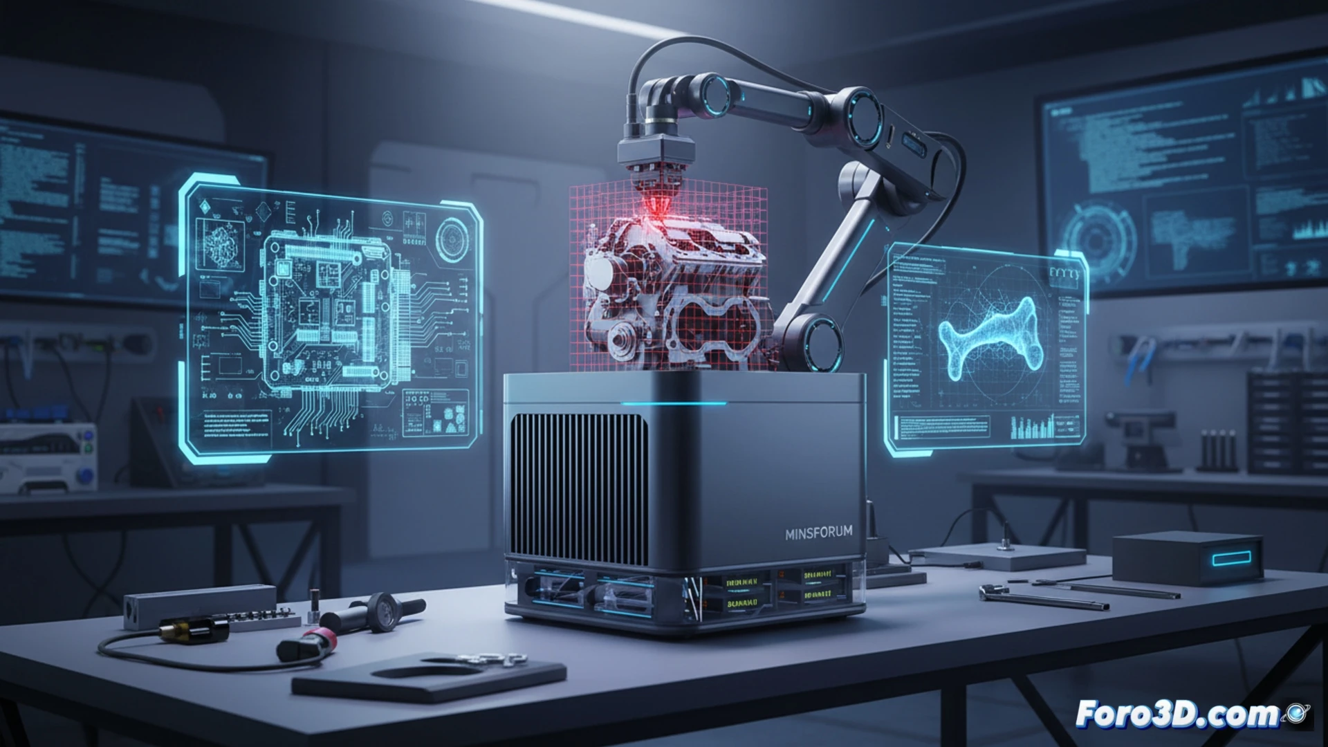 Minisforum N1 AI: La Estación Todo-en-Uno para Ingeniería Inversa