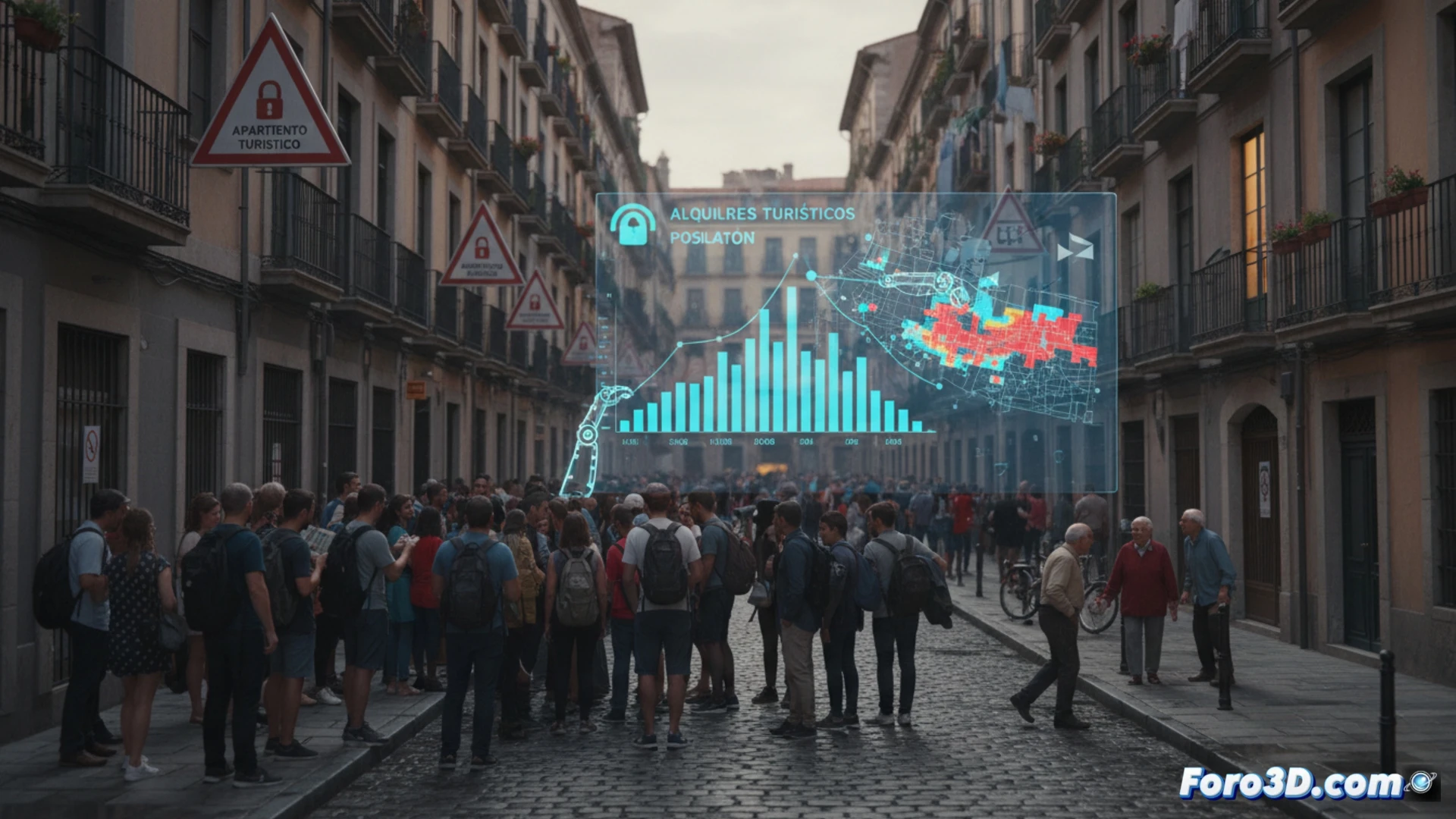 Modelado 3D: La prueba visual contra la masificación turística