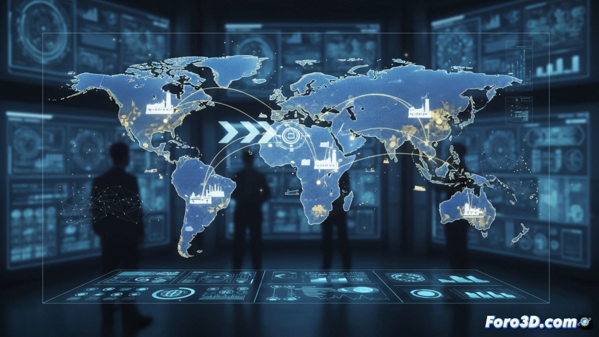 Modelando el Nuevo Eje Comercial UE-Australia en 3D