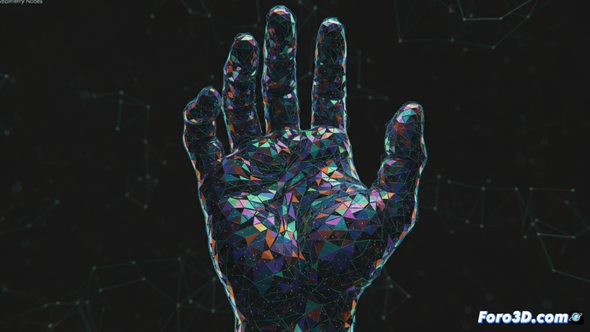 Morphing Hand Scales Powered By Geometry Nodes