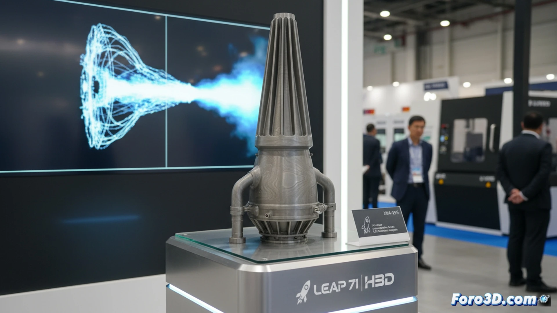 Motor aerospike XRA-2E5, un monolito de 200 kN impreso en 3D