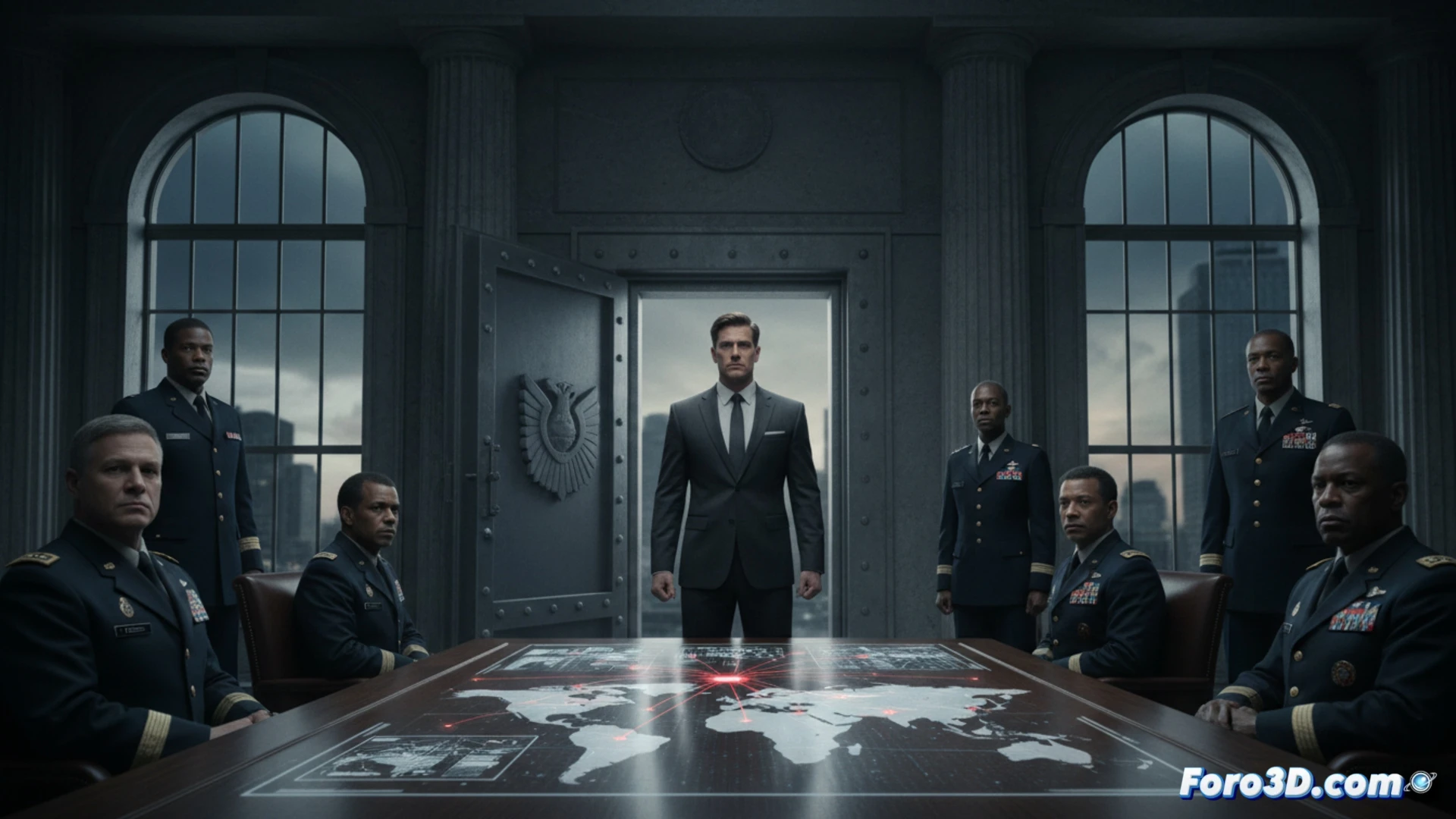 Mullin en Seguridad Nacional: La Narrativa Visual del Poder